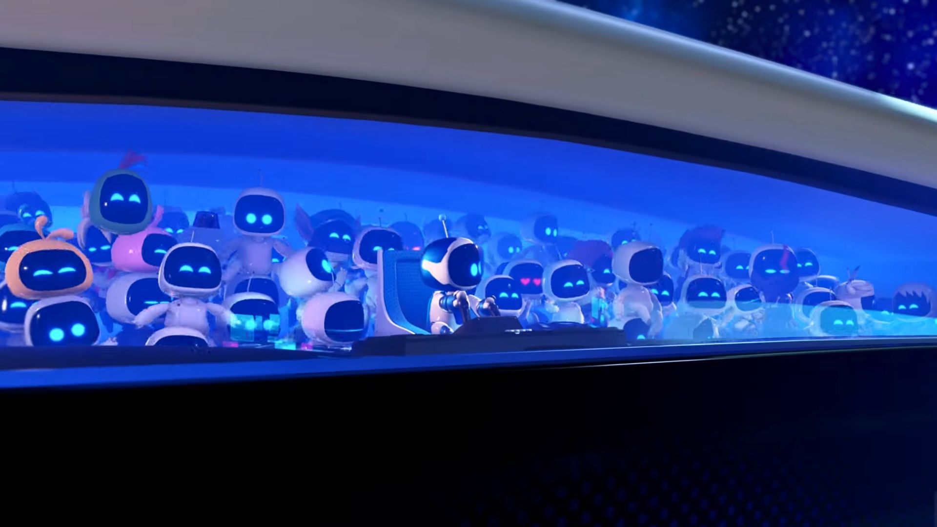Bots in einem Raumschiff