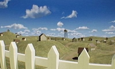 Suburbia level in Dreamcore