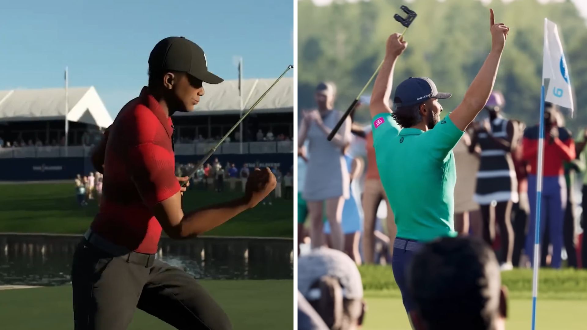 PGA Tour 2K23 vs. 2K25