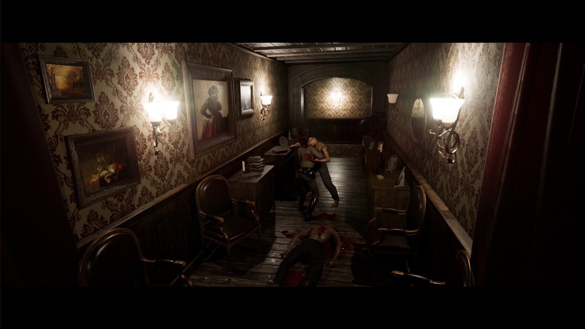 Encontro com o inimigo no corredor (The Mute House)