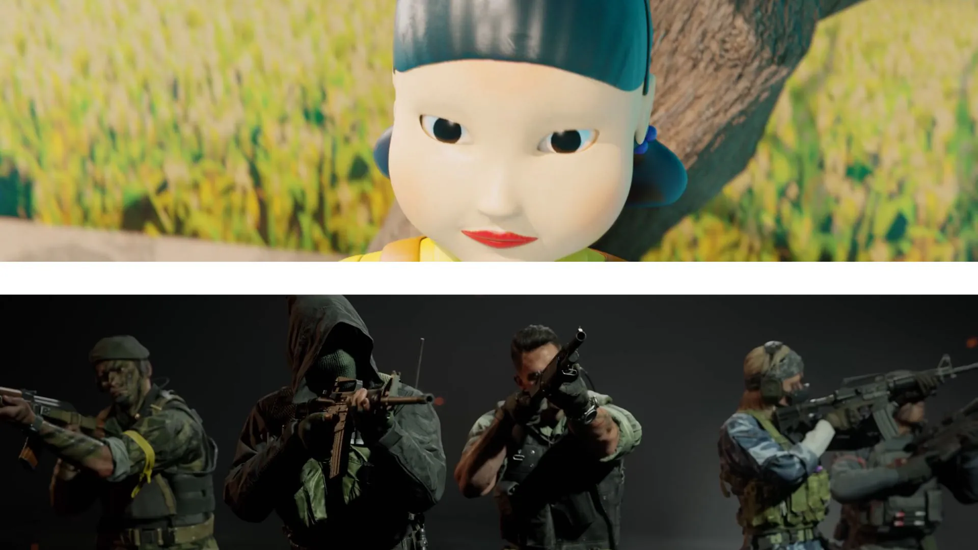 Squid Game: Fortnite Vs Black Ops 6 Game