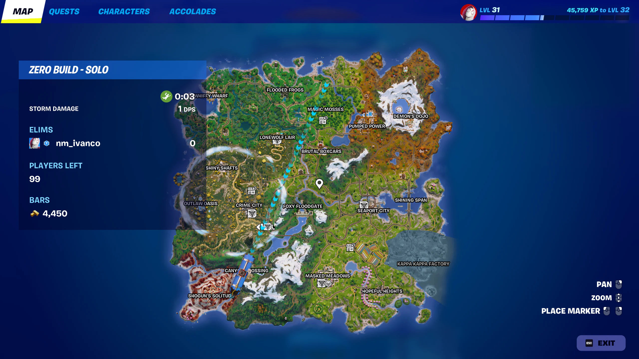 Fortnite Chapter 6 Season 2 Map