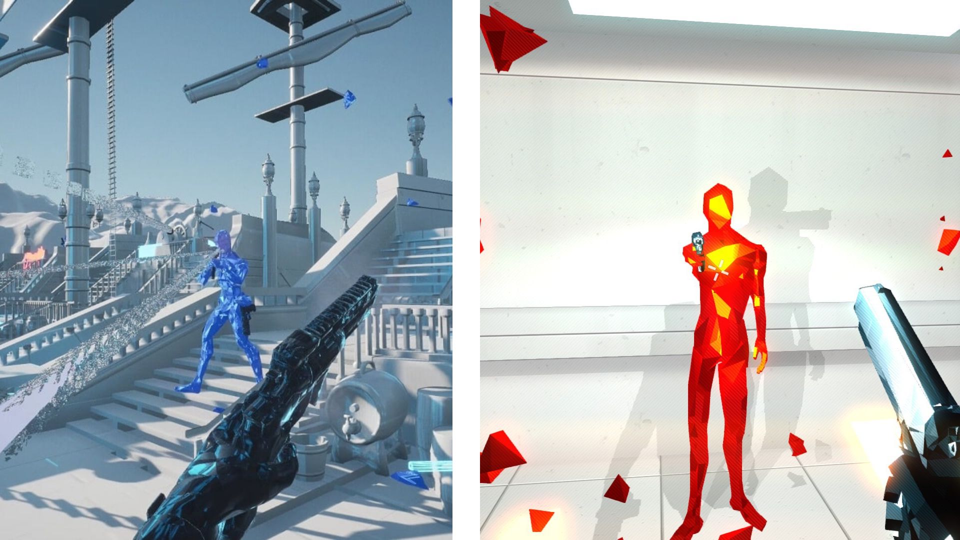 Superhot vs Cold VR