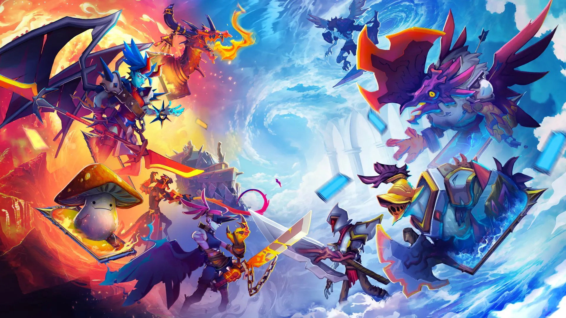 Epic battle between fire and ice factions in Monster Train sequel