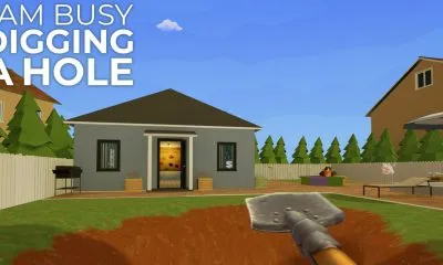 I Am Busy Digging a Hole Promotional Art