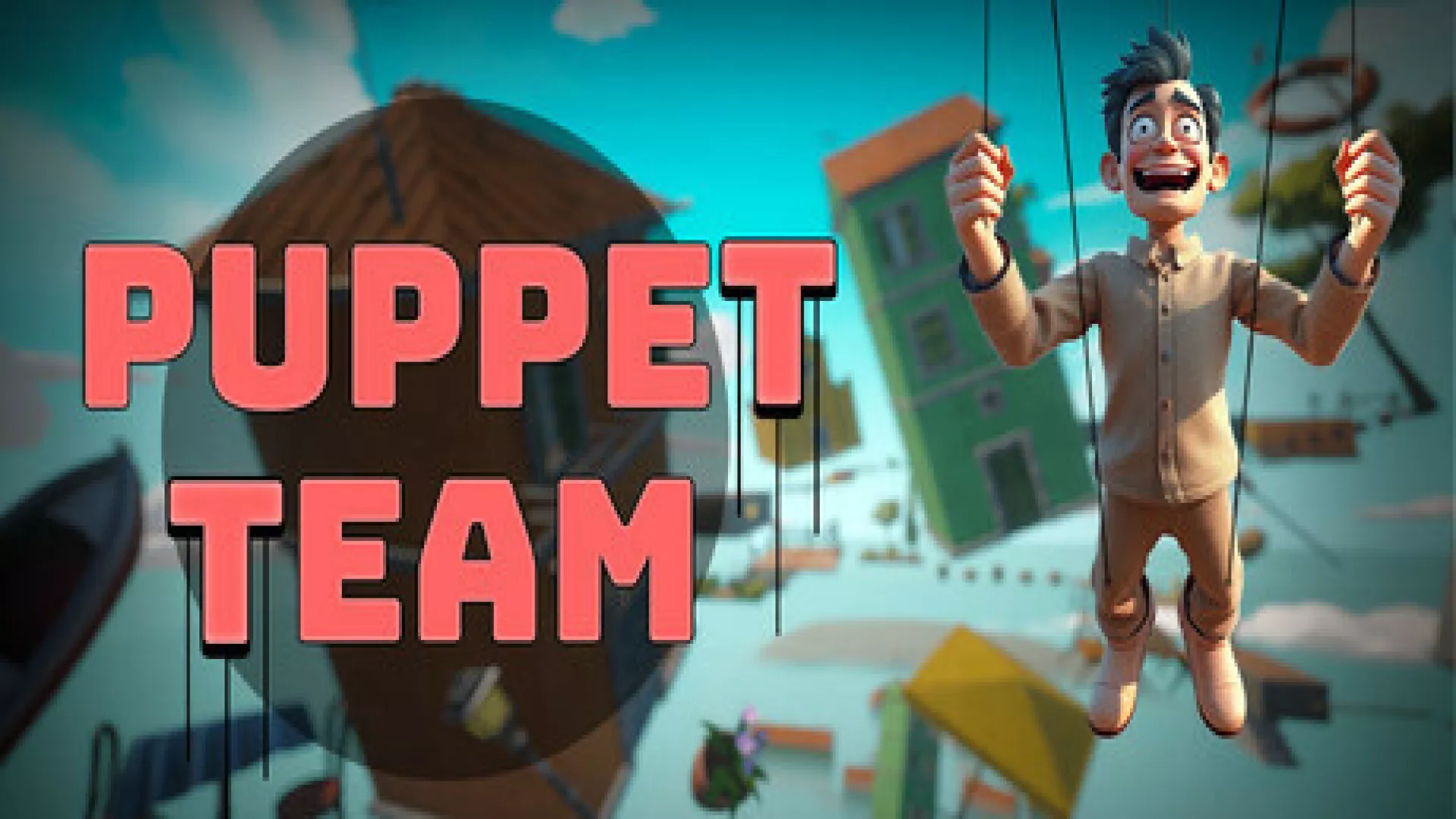 Arte promozionale del team di burattini