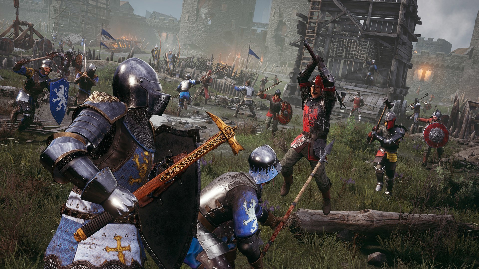 Armored knights from rival factions clash in Game Pass crossplay game