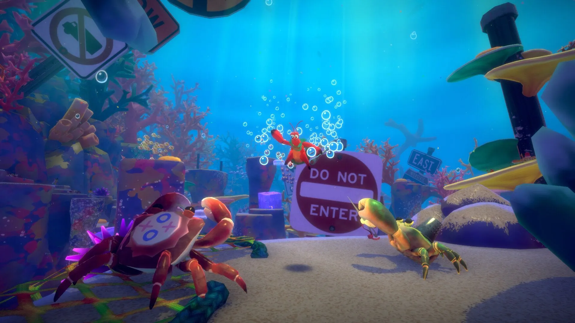 Colorful crabs clash in Game Pass best platformer