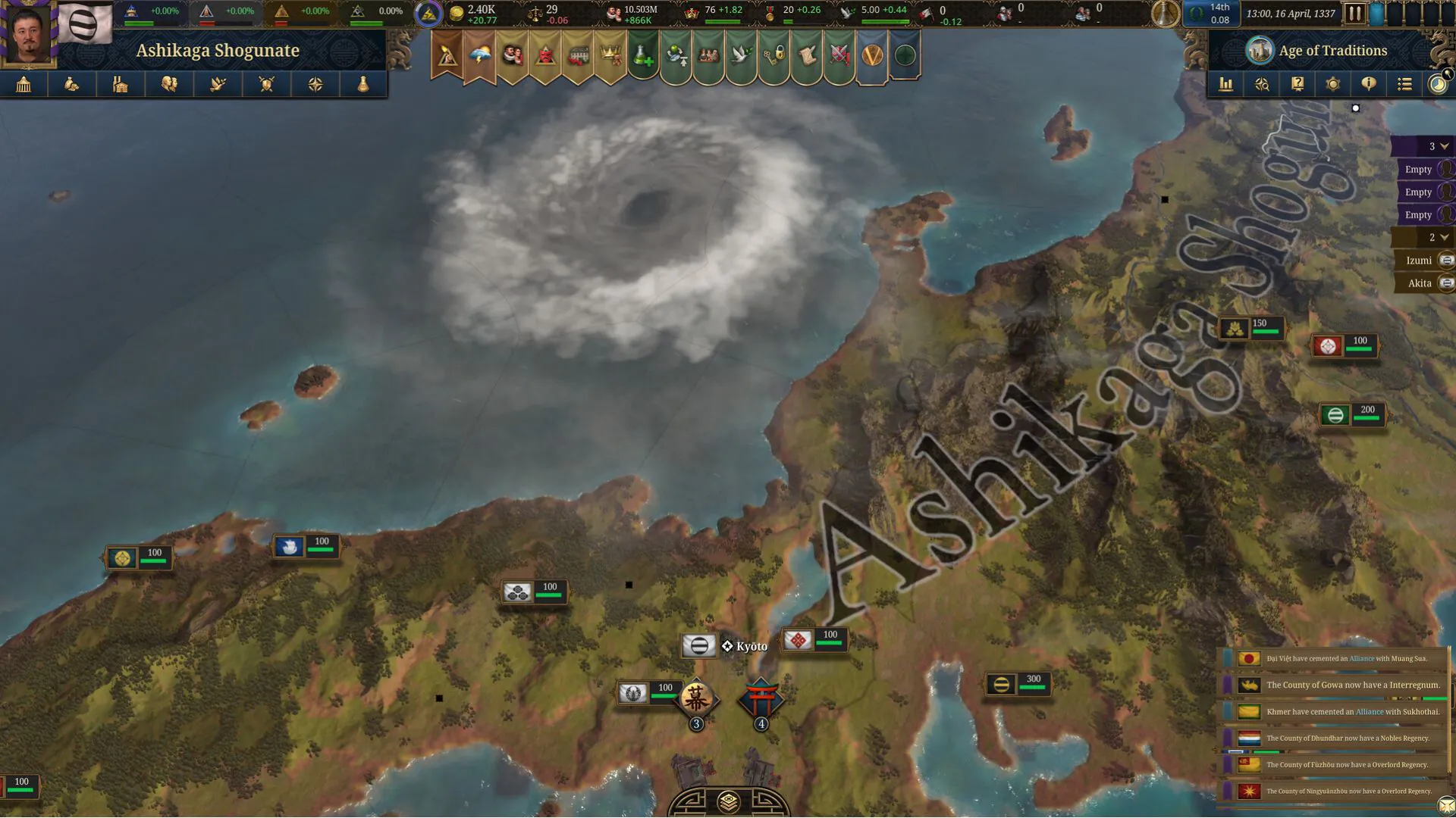 Europa Universalis V- Story