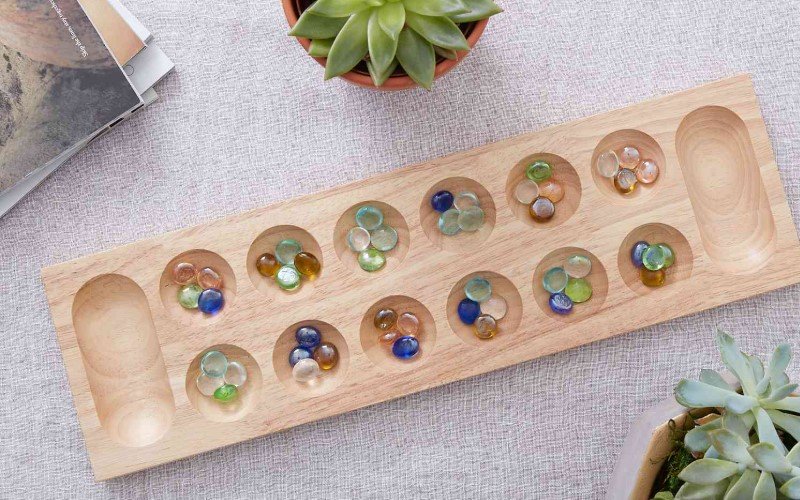 Mancala brætspil Afrika gammel strategi