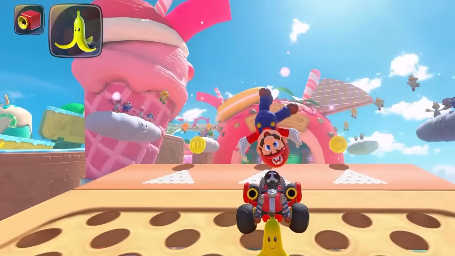 Todos os cursos em Mario Kart World