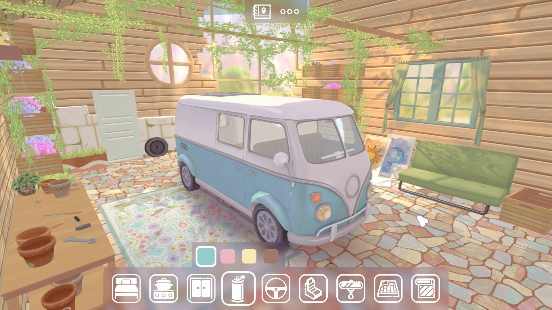Indretning af autocamperens ydre/omgivelser (Camper Van: Make it Home)