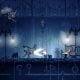 Side-scrolling combat in a dark, hand-drawn world from the PS Plus Metroidvania game