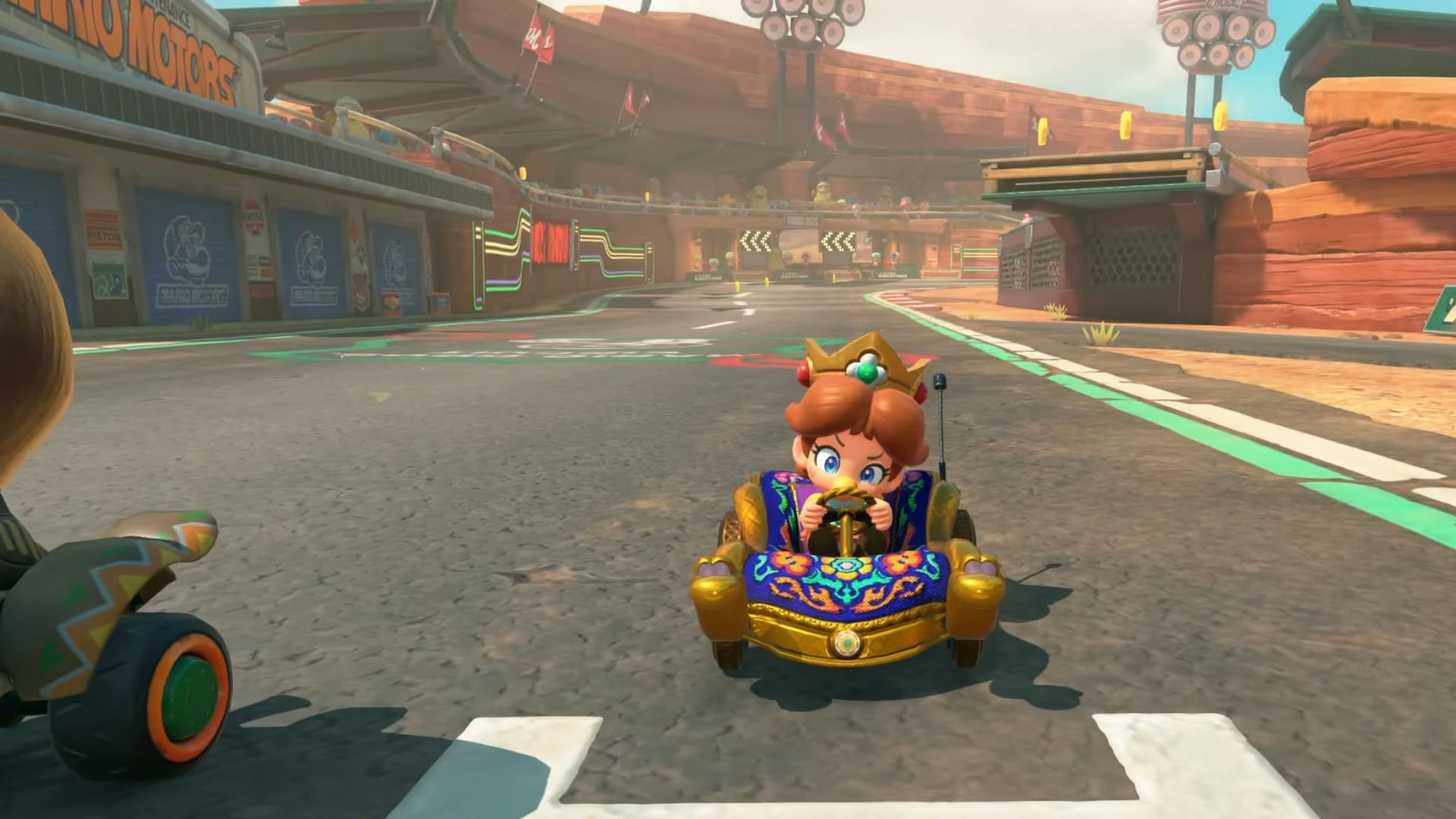 Bebé Daisy Mundo de Mario Kart