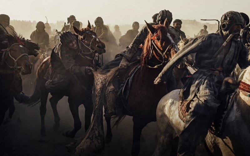 buzkashi gambling horse traditional game nomadic tribes