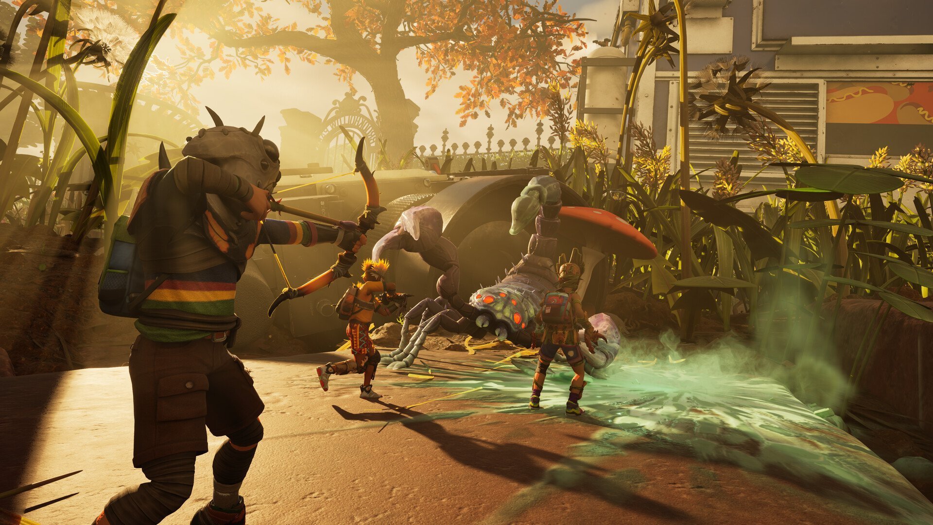 Shrunken kids battle a giant insect in Game Pass survival game