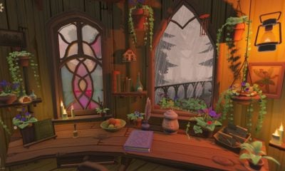 装饰迷人的林地小屋