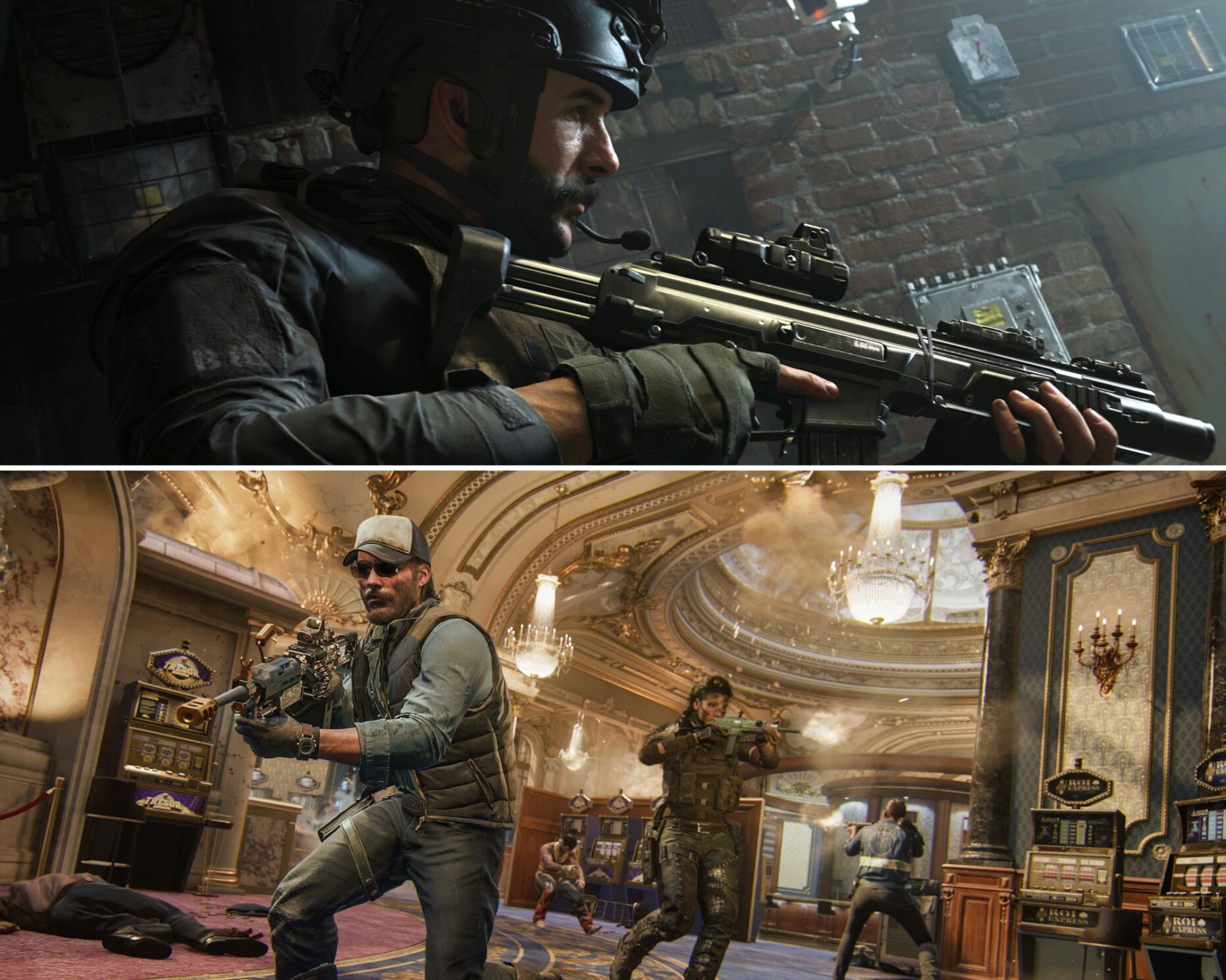 Call of Duty Modern Warfare Vs Black Ops