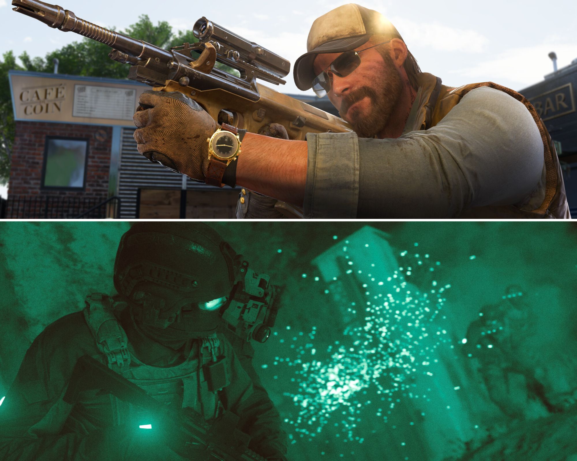 Call of Duty Modern Warfare Vs Black Ops