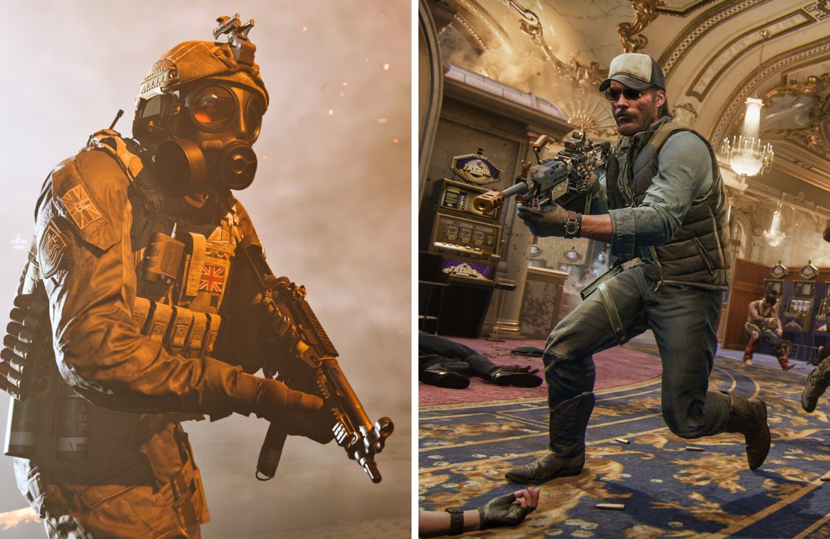 Call of Duty Modern Warfare Vs Black Ops