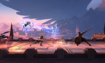 手持弓箭、长矛和剑的战士在类银河战士恶魔城手机游戏中展开激烈冲突