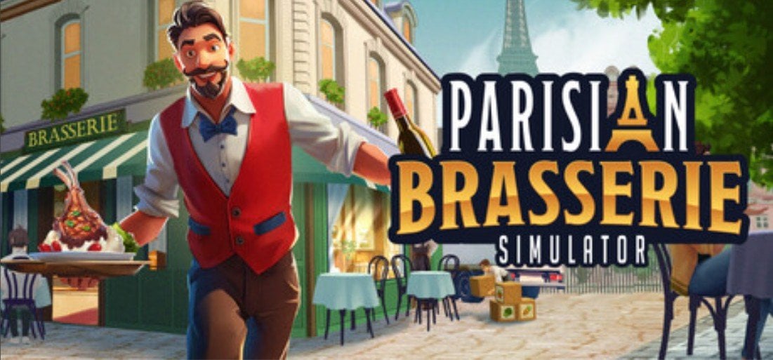 Parisian Brasserie Simulator Promotional Art