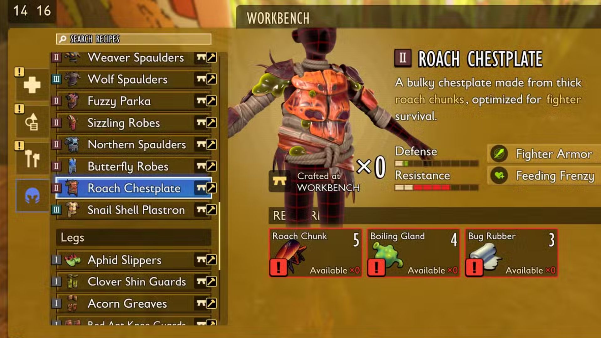 Roach Chestplate