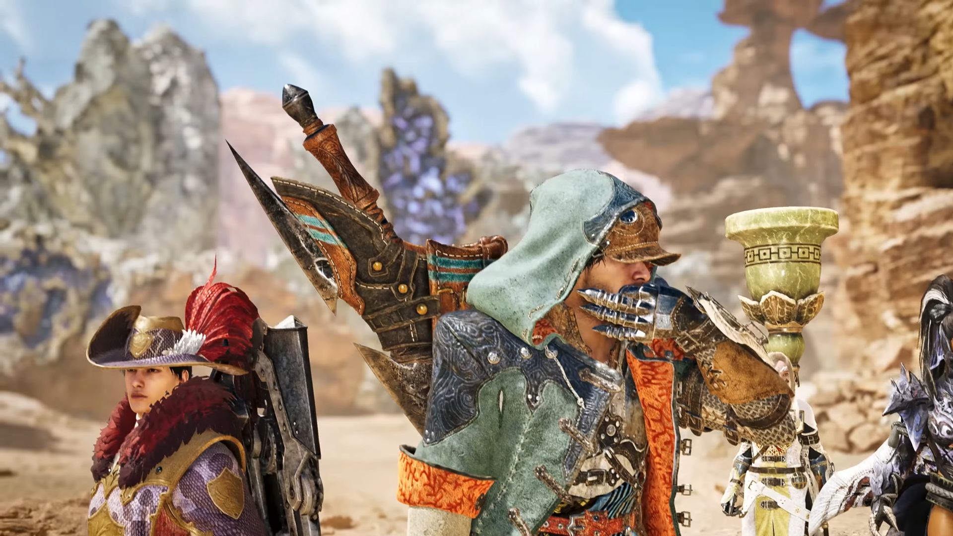  Monster Hunter X Final Fantasy Crossover- Gameplay