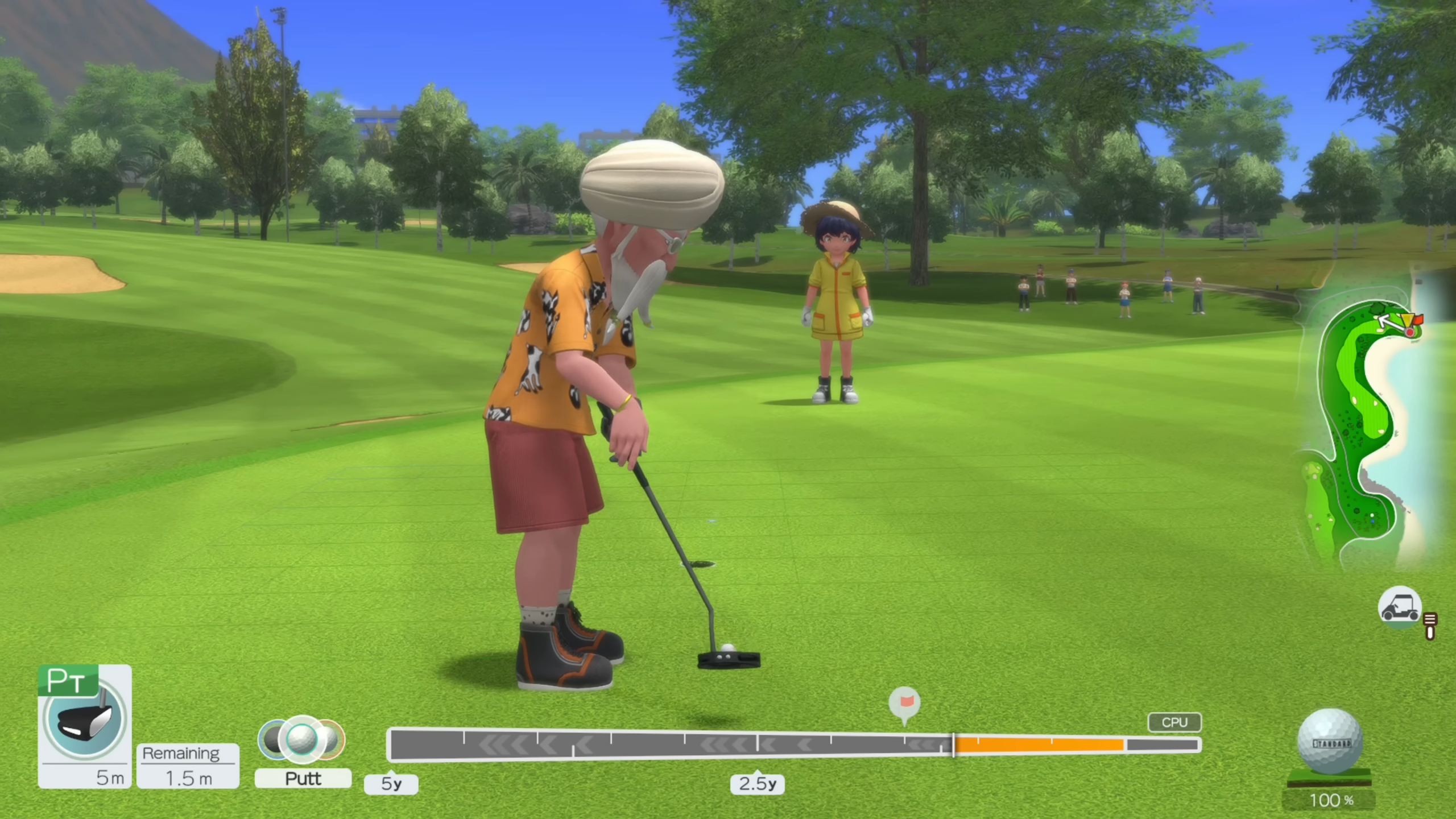 singh playing golf