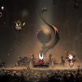A small masked warrior faces insect-like figures in Game Pass platformer game