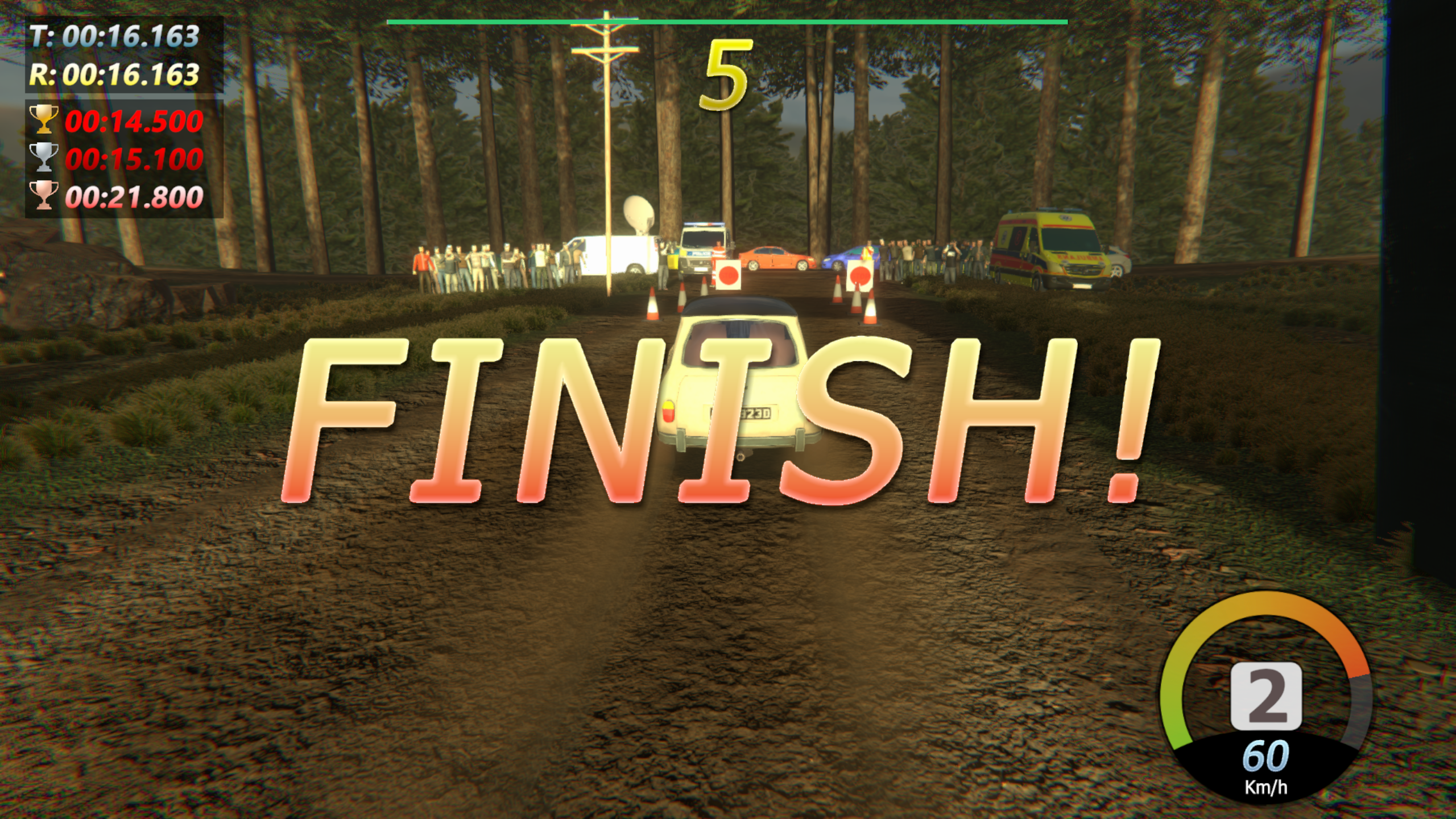 rally end