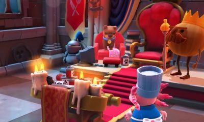 King in a large throne room, Overcooked: All You Can Eat