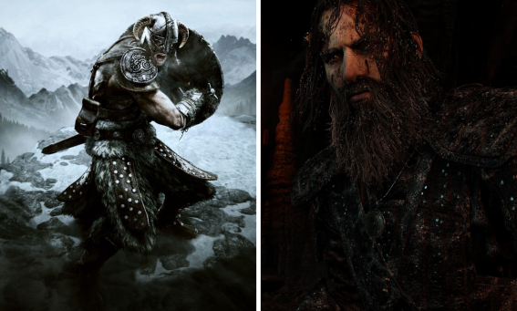 ウィッチャー3 vs スカイリム