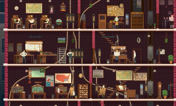 뉴스타워 홍보 아트