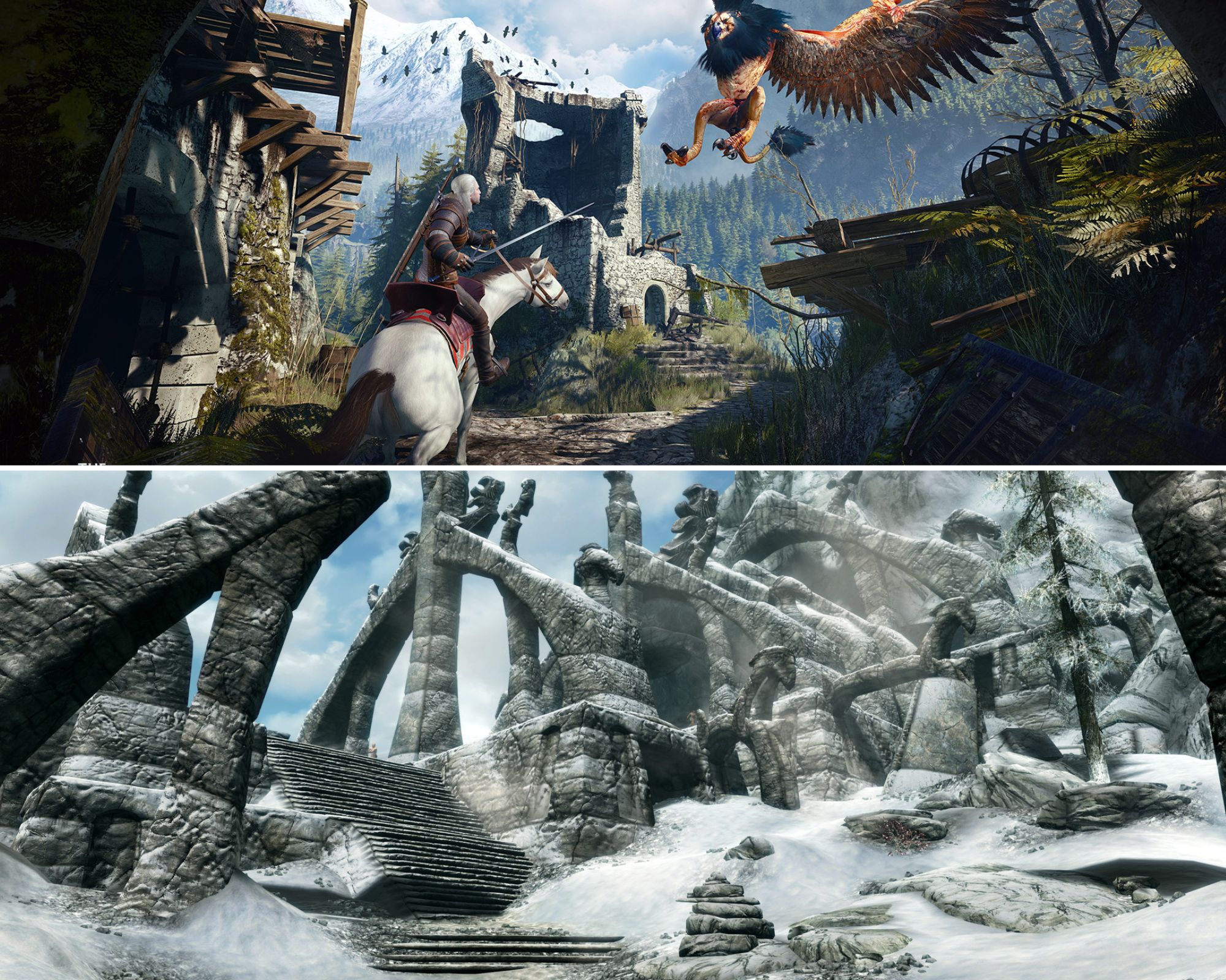 The Witcher 3 Vs Skyrim