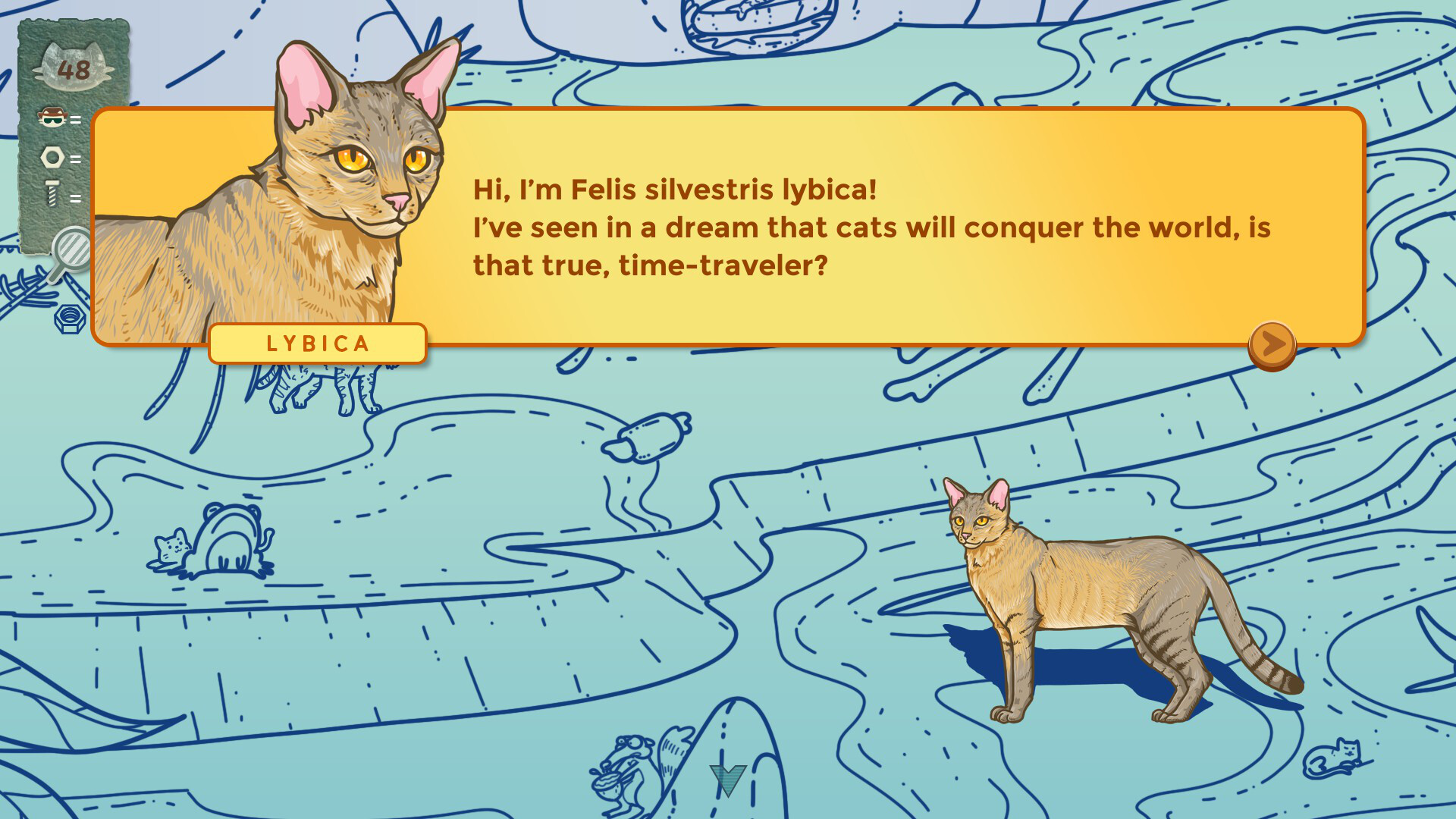 A Tower Full of Cats Interaction