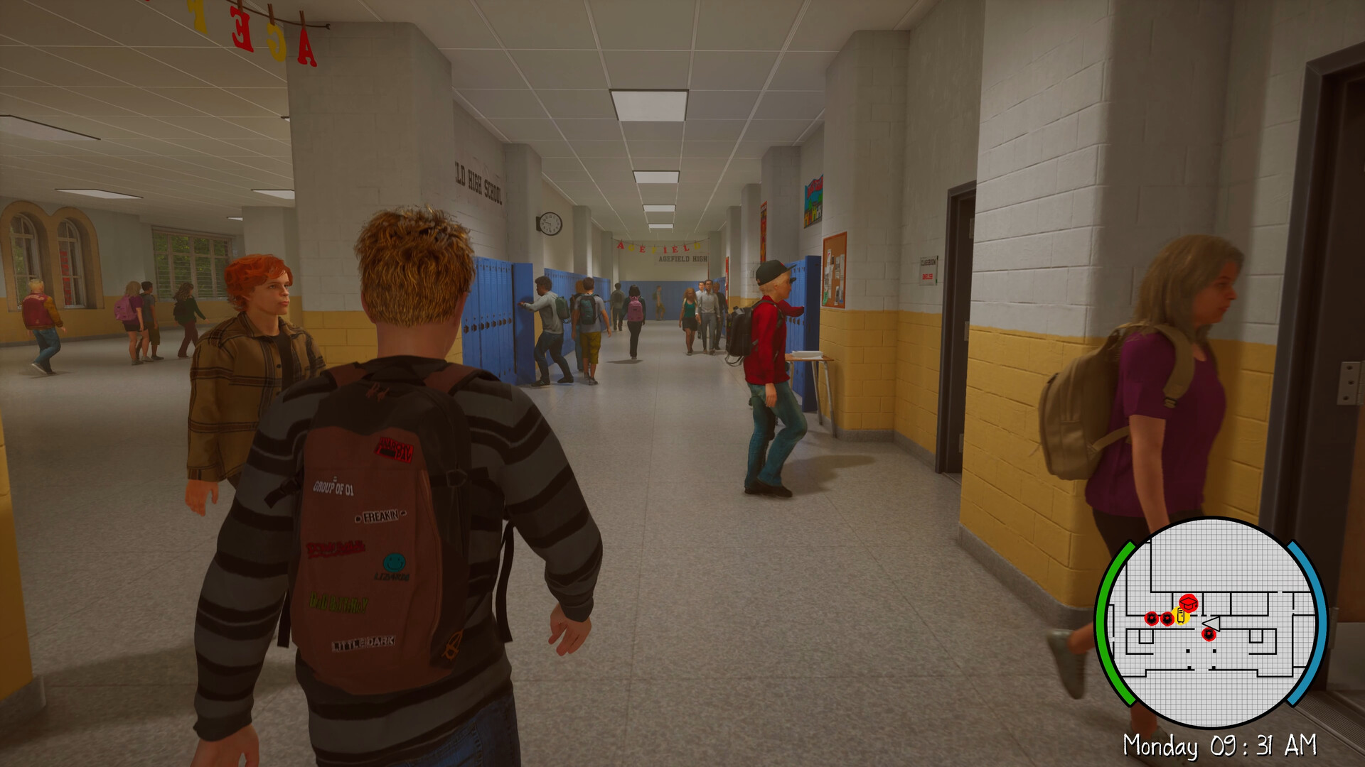 School Hall, Agefield High: Rock the School