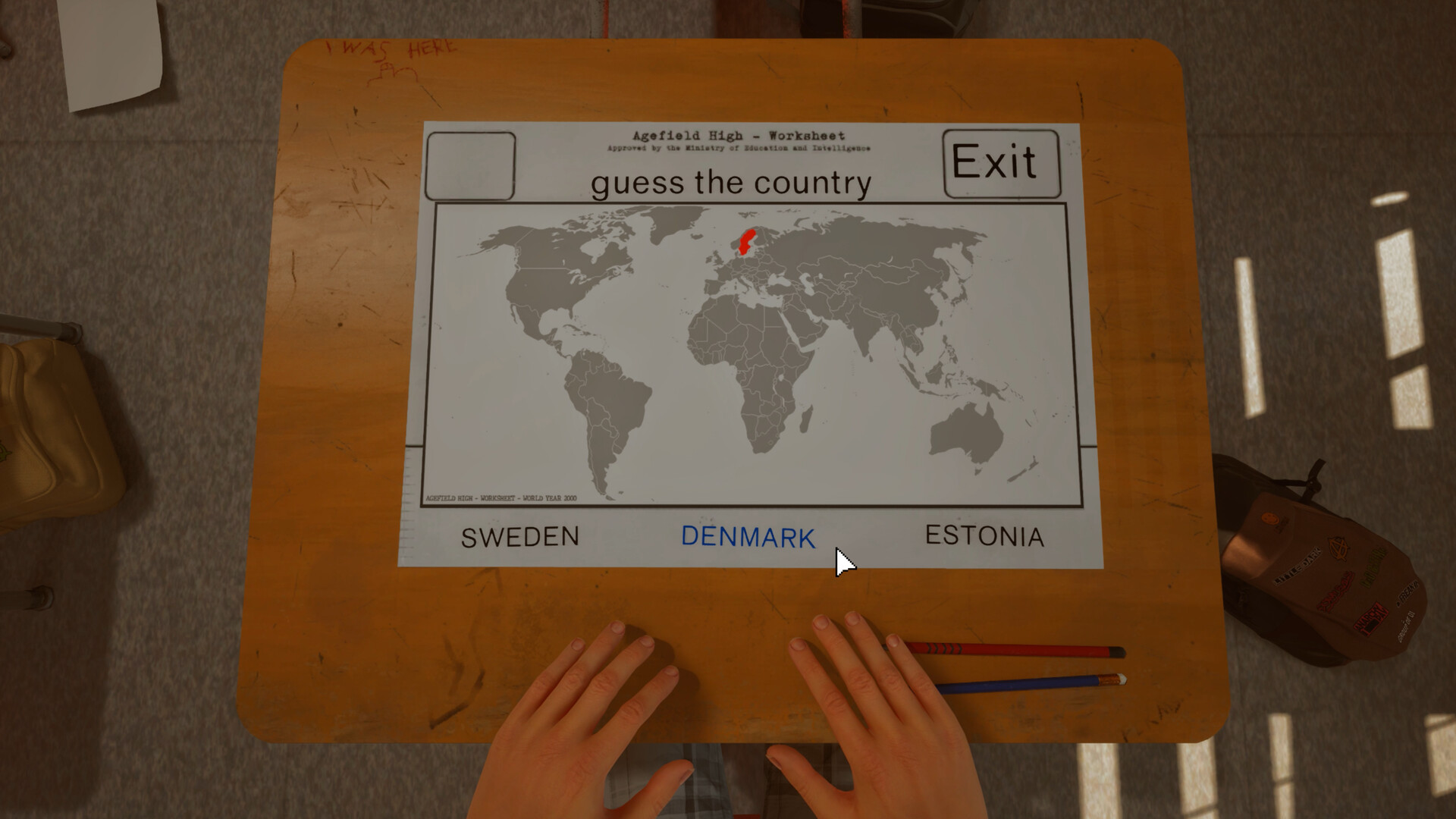 Geography Class, Agefield High: Rock the School