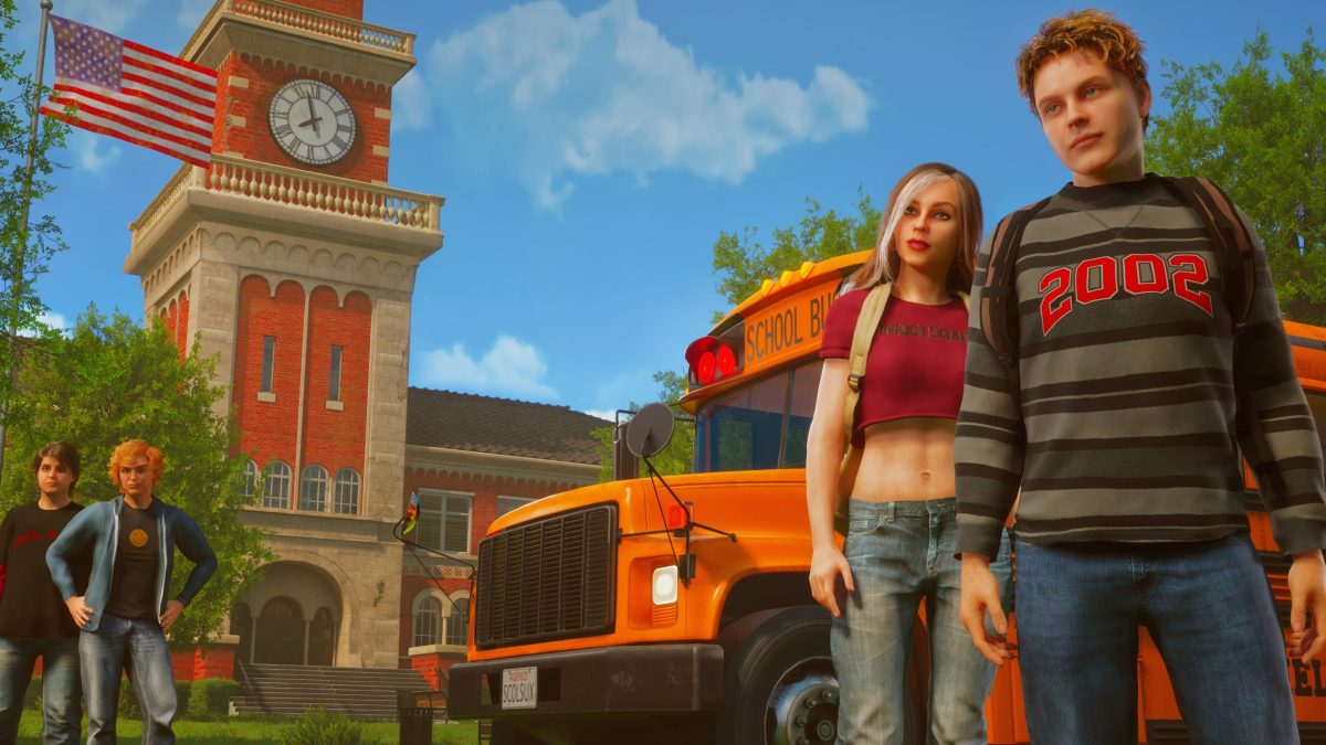Agefield High: Rock the School Key Art