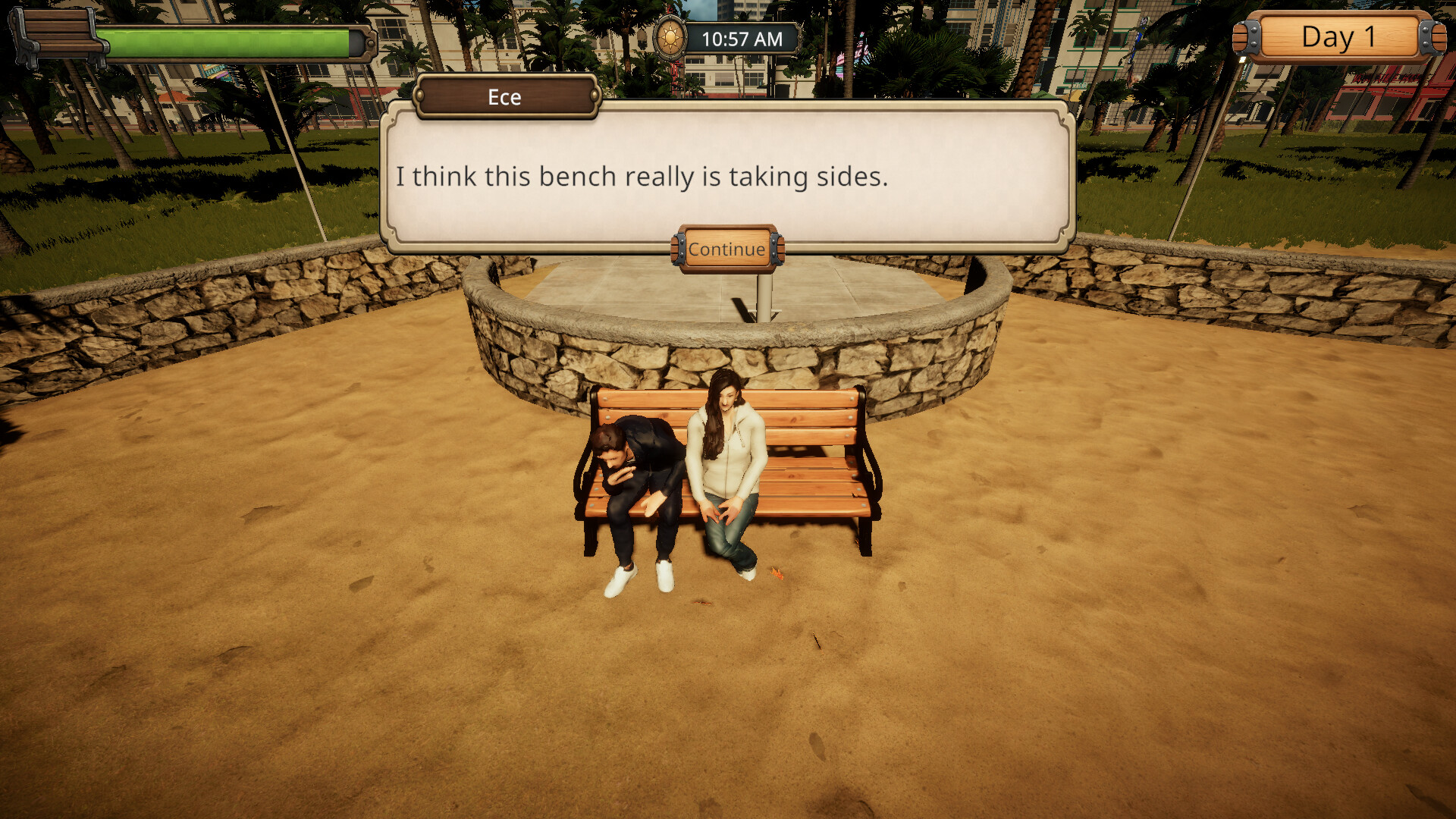 Bench Simulator Gameplay