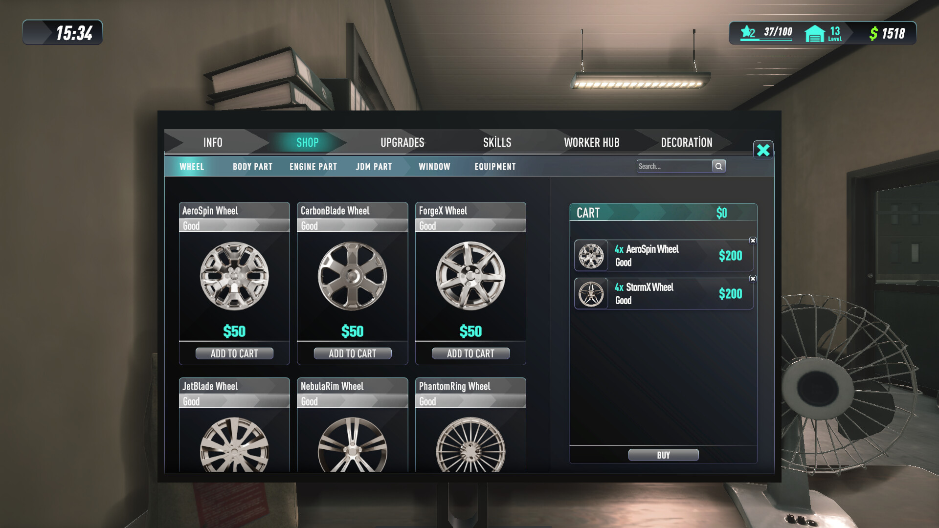 Alloy Wheels Menu