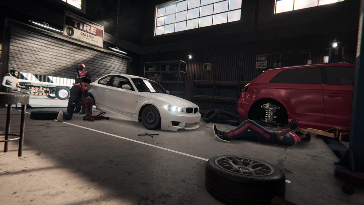 Car Service Simulator Key Art