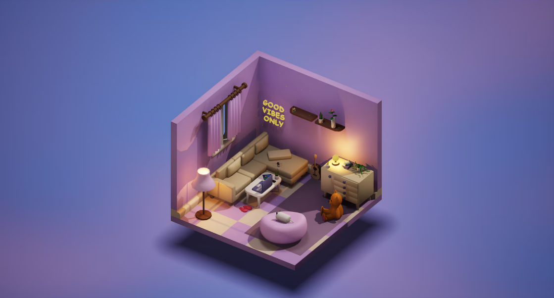 Living Room, Comfy Corners: Unpack and Decorate