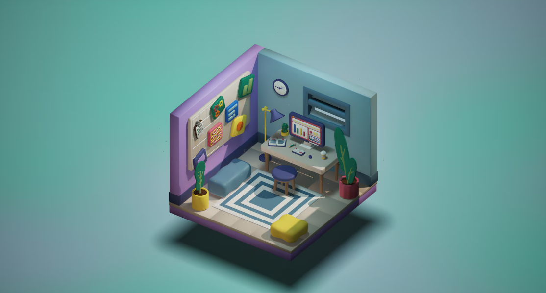 Office/Studio, Comfy Corners: Unpack and Decorate