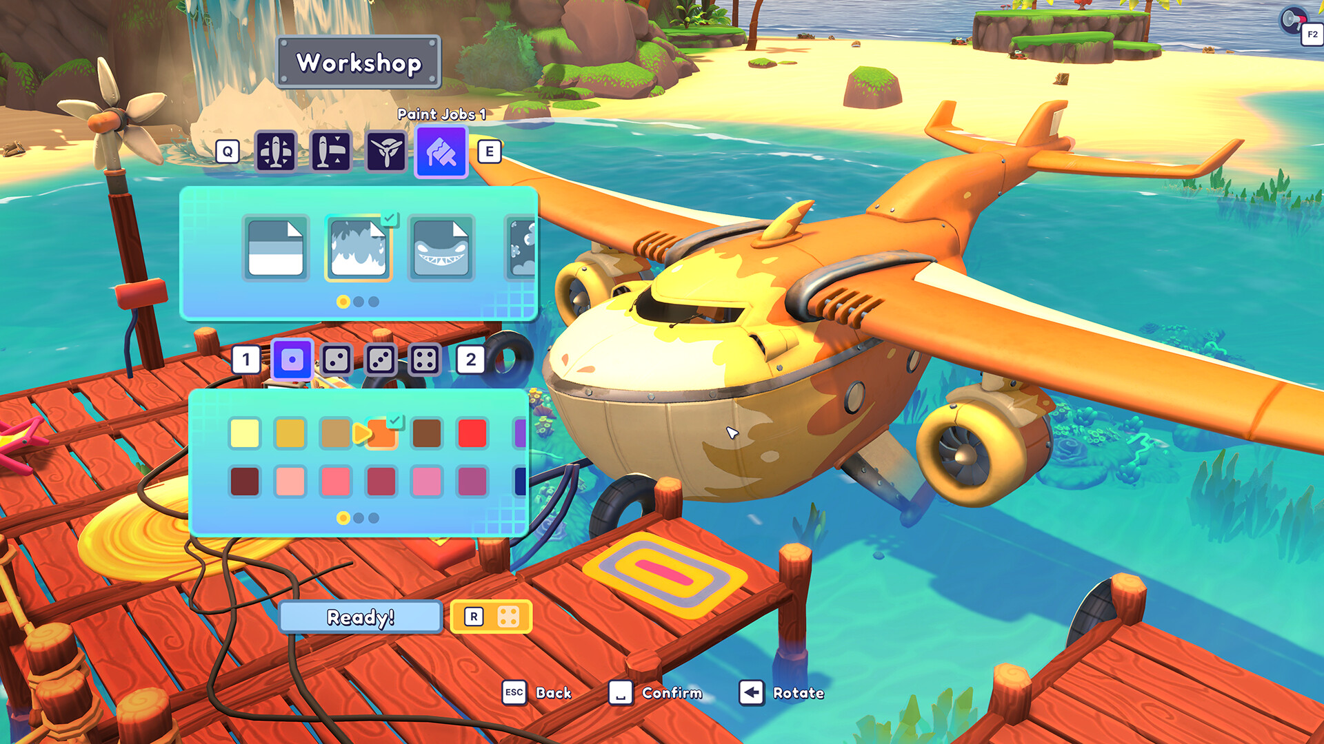 Plane Customization, Lou’s Lagoon