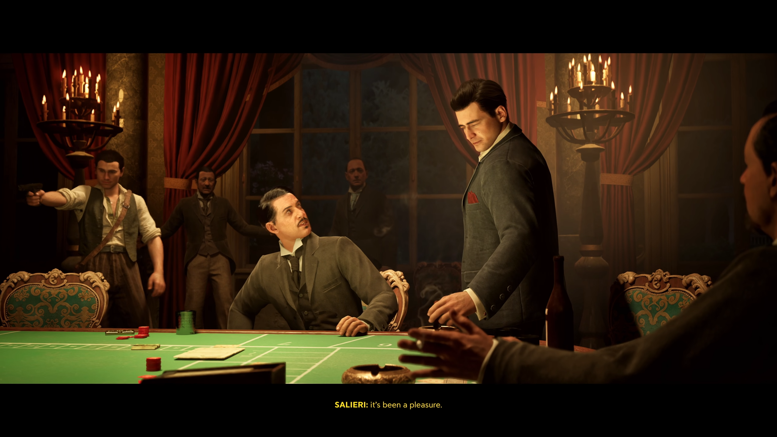 playing porker 