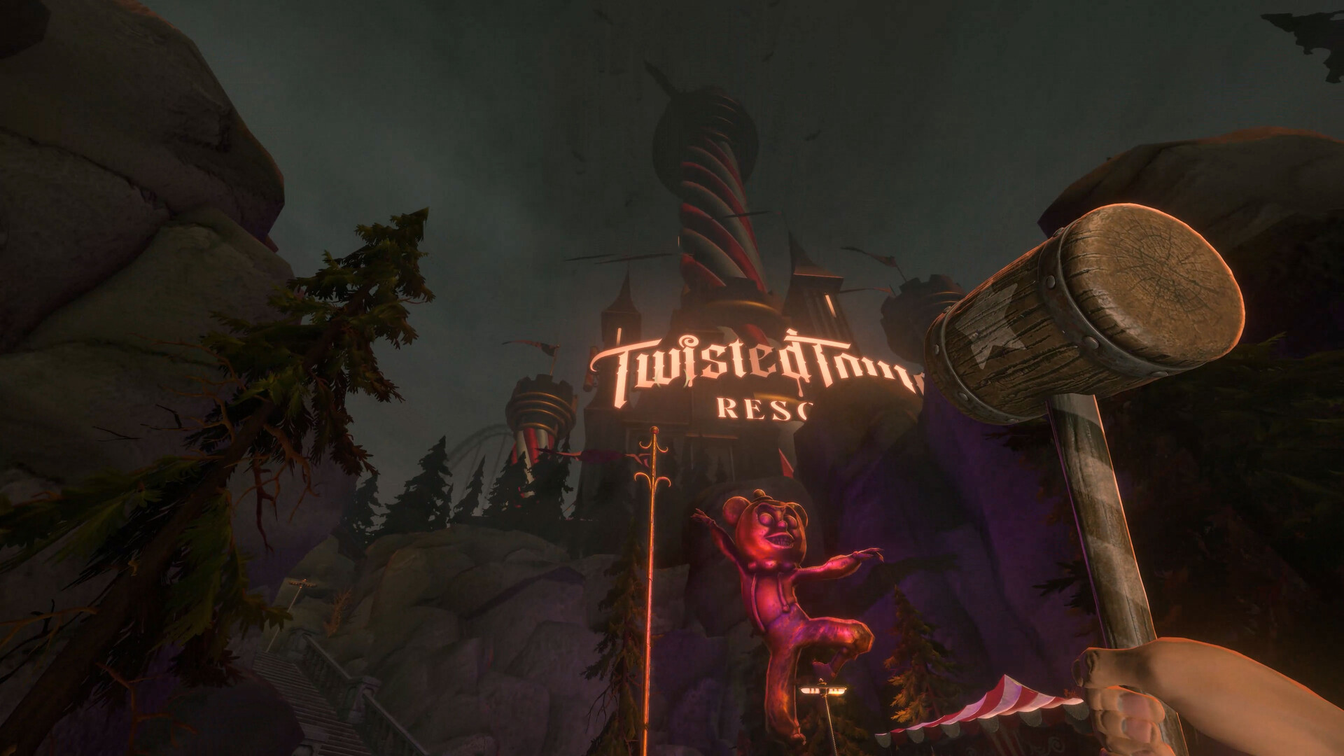 Twisted Tower Exterior