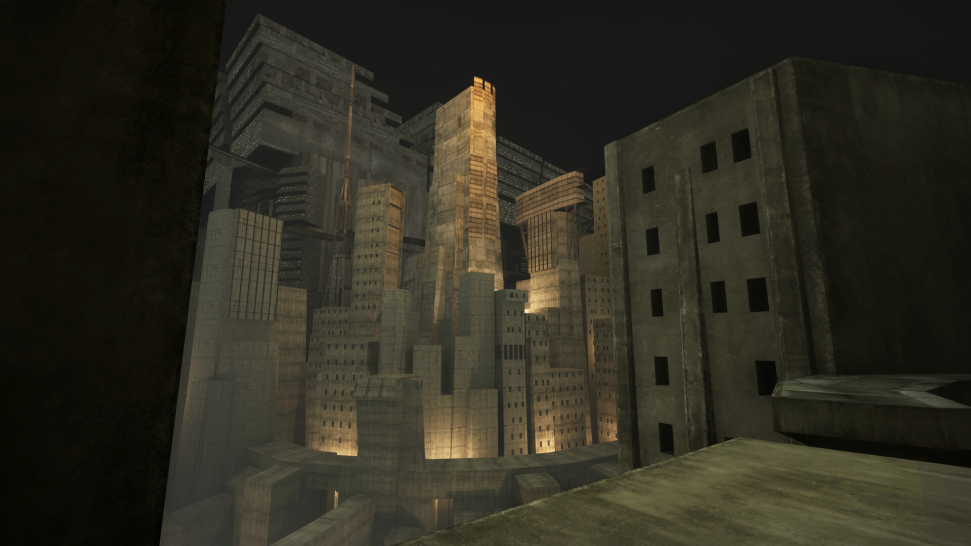 Derelict buildings, VHOLUME