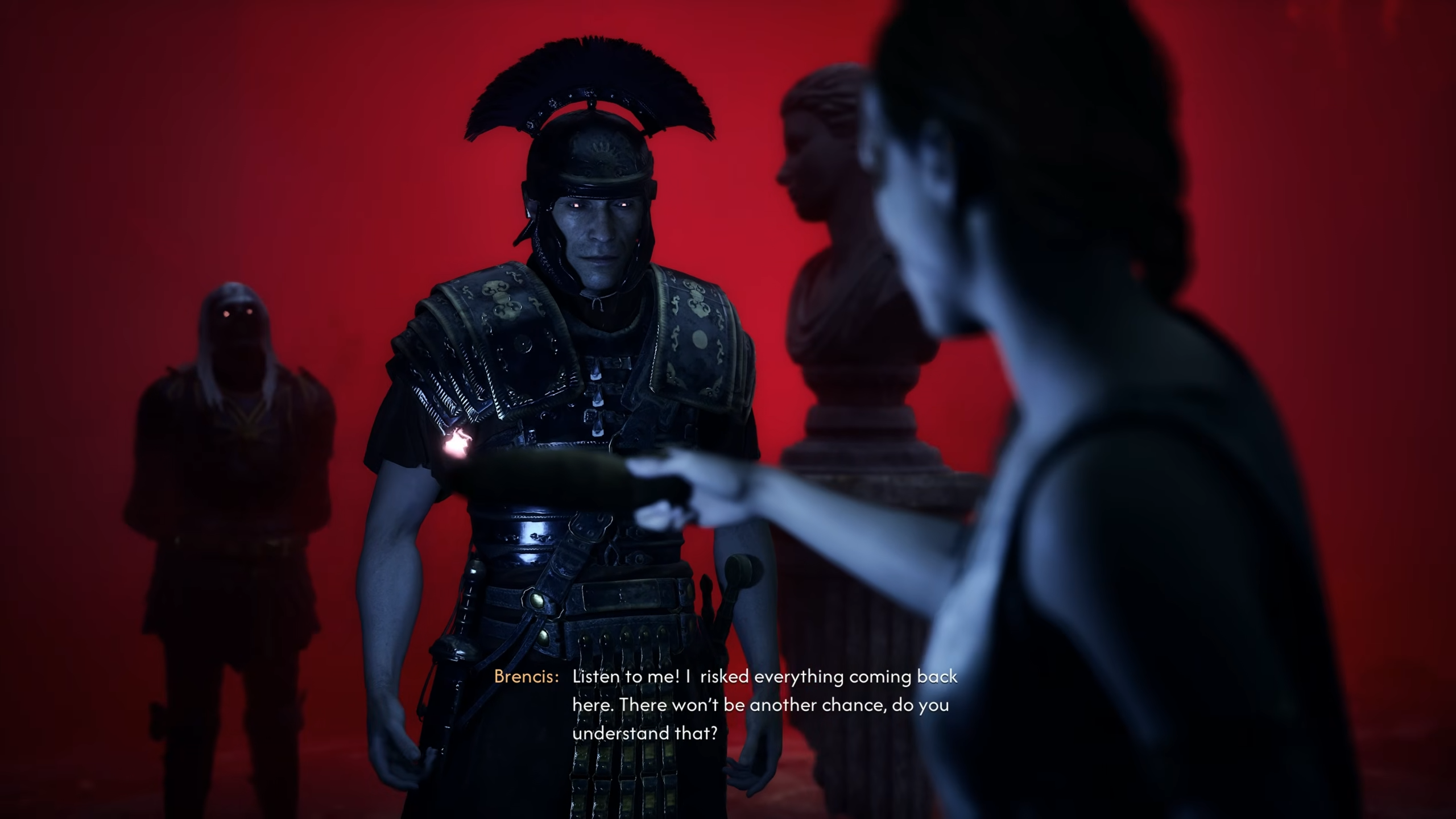 Brencis asking wife to become vampire wife