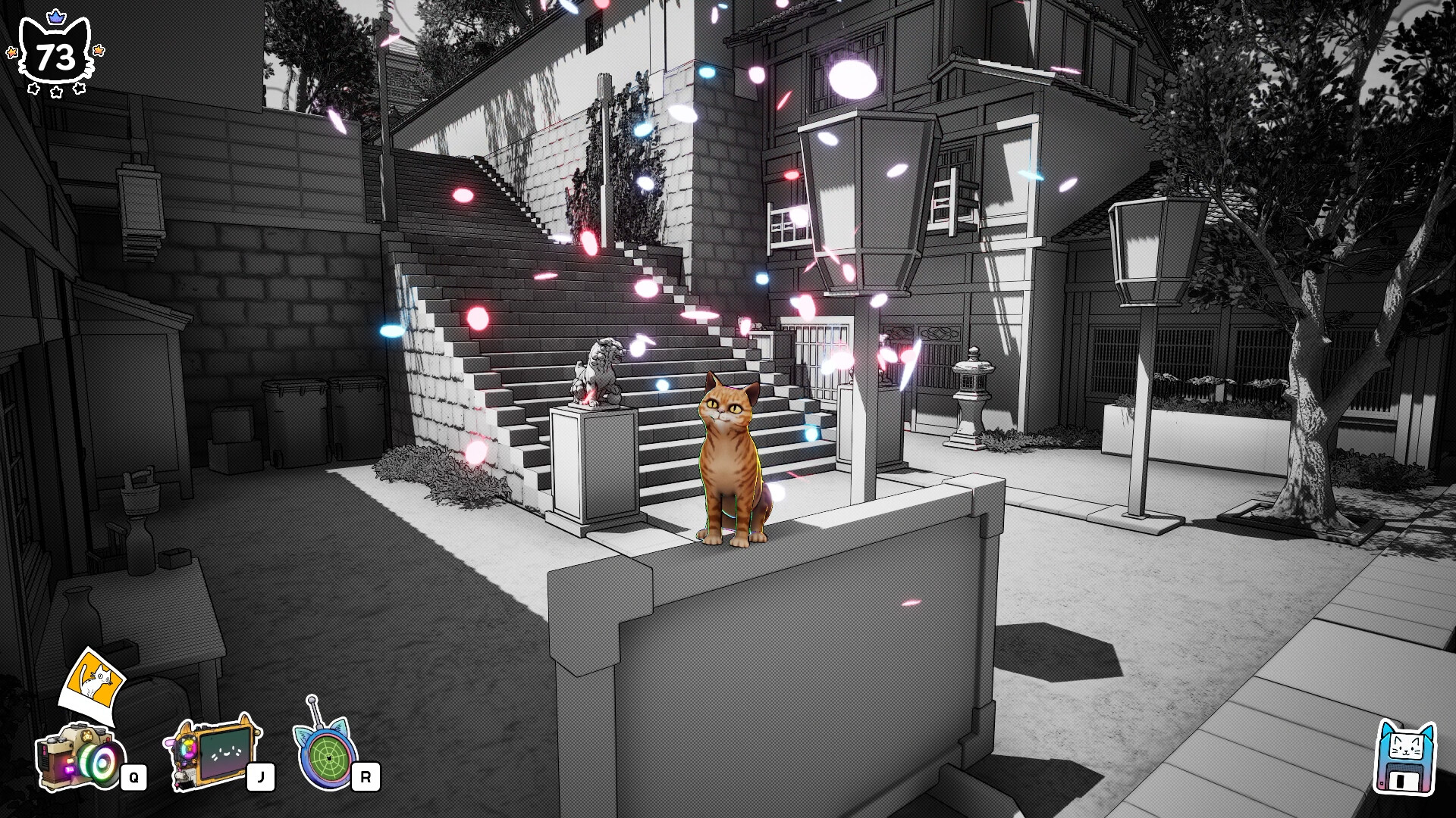 Cat in town square, Cat Me If You Can